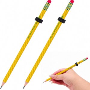 Pack of 2 Fidget Pencils, Textured Thread Fidget Pencil, Fidget Pen, 19 cm
