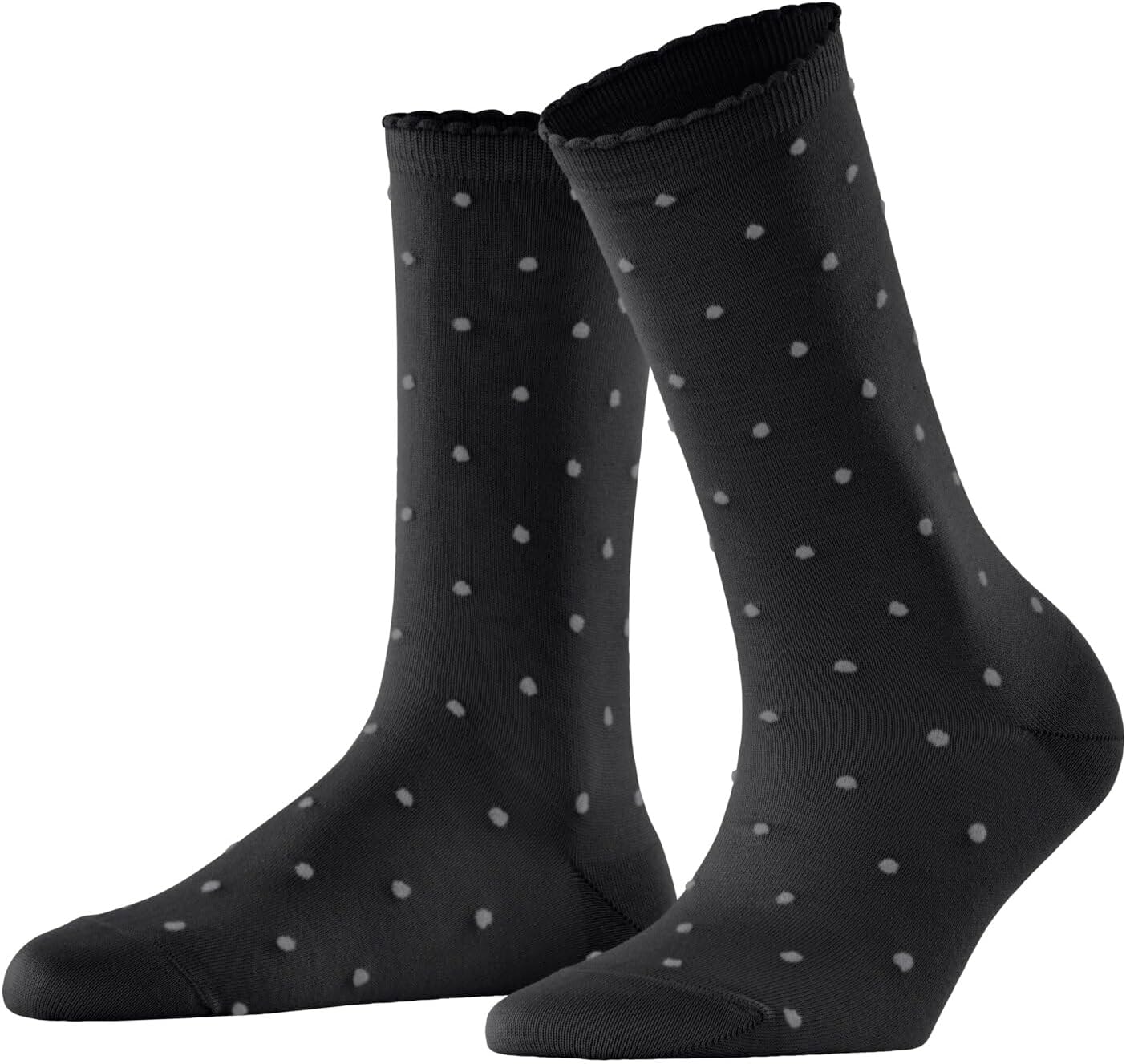 FALKE Women's Spike Dot W So Cotton Patterned Socks (Pack of 1)