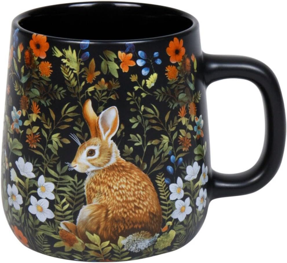 Coffee Mug Set of 2 Forest Wildlife - Coffee Cups in Wild Animal Design - Cups Set for Coffee, Tea & Cocoa Coffee Cups Gift Set for Animal Friends & Nature Lovers – Bild 5