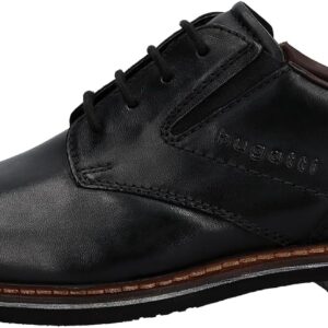 bugatti Men’s Business Shoes, Men’s Business Lace-Up, Interchangeable Footbed