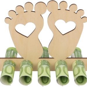 Spruchreif Money Gift Baby - Original Wooden Gift for Birth & Christening | Money Gifts & Vouchers for Boys & Girls | Perfect as a Baby Gift Idea