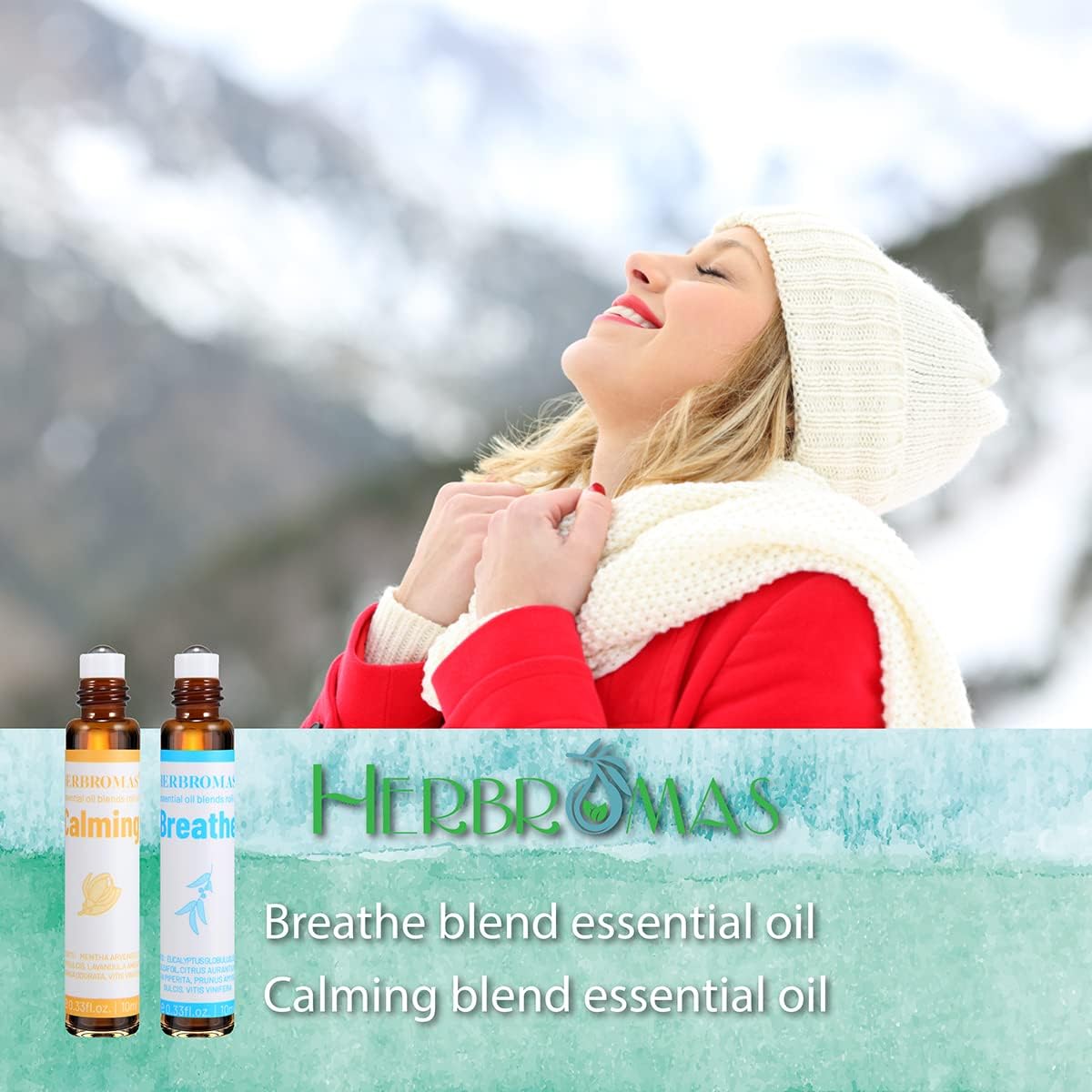 Aroma Therapy Essential Oils Roll On Set, Ready-to-Use Natural Pre-Clouded Essential Oil Blend, Relaxation Gift for Women and Men, 6-Pack x 10 ml for Home Use – Bild 5