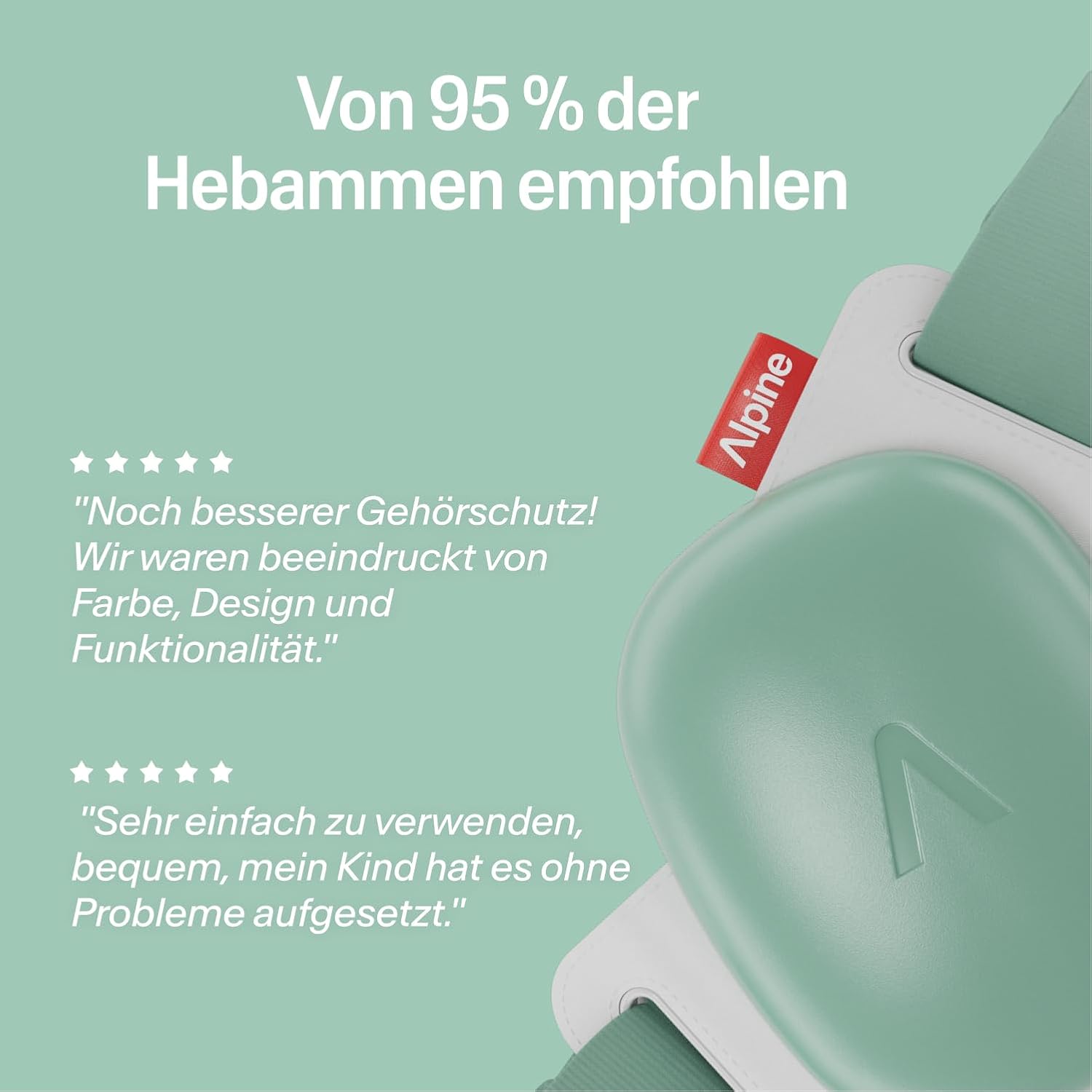 Alpine Muffy Baby Comfort Hearing Protection Headphones 24dB Up to 5 Years – Bild 5