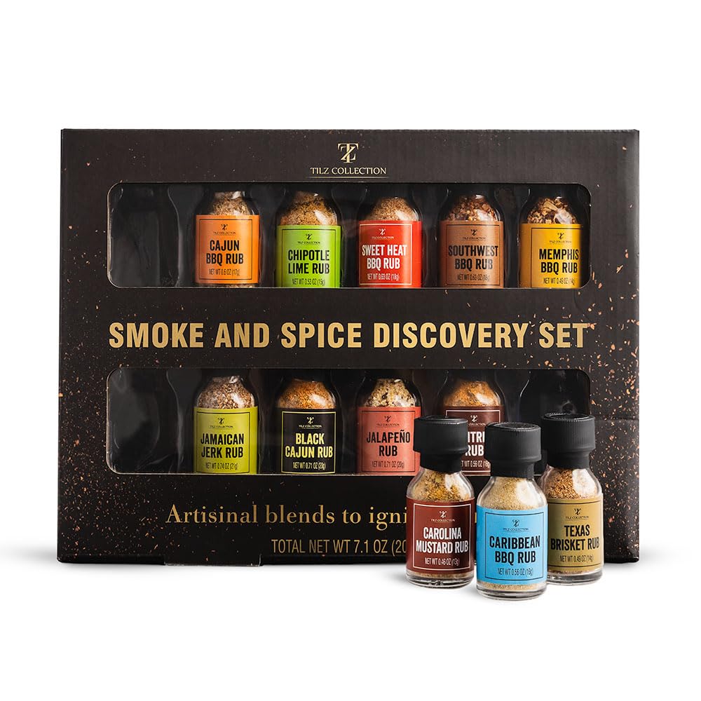 Spice Gift Set with 12 Spices - Essential Spice Collection with Spice Jars - Essential Spice Rack for Kitchen - Ideal Household Utensils for Cooking, BBQ and Everyday Use – Bild 7