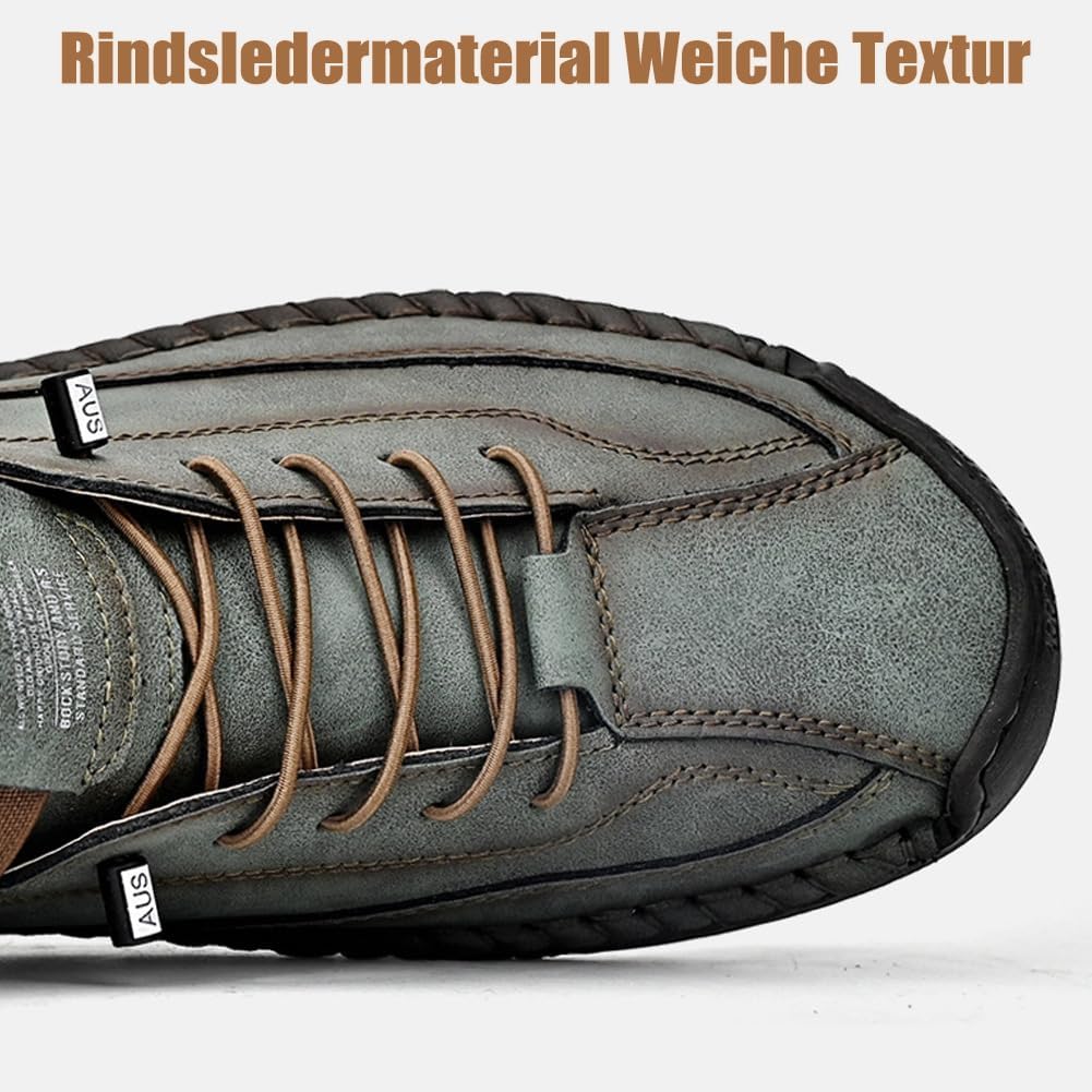 Montela Trainers, Comfortable & Painless Orthopaedic Trainers, Comfortable Supportive Leather Shoes, Waterproof Barefoot Shoes – Bild 6