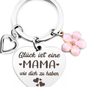 Muttertagsgeschenke, Weihnachtsgeschenke, Valentinstag, Ostergeschenke, Silvester Geschenke, Adventskalender Füllung Für Mama Schlüsselanhänger Mama Geschenke Für Mama Beste Mama Geschenk Für Mutter