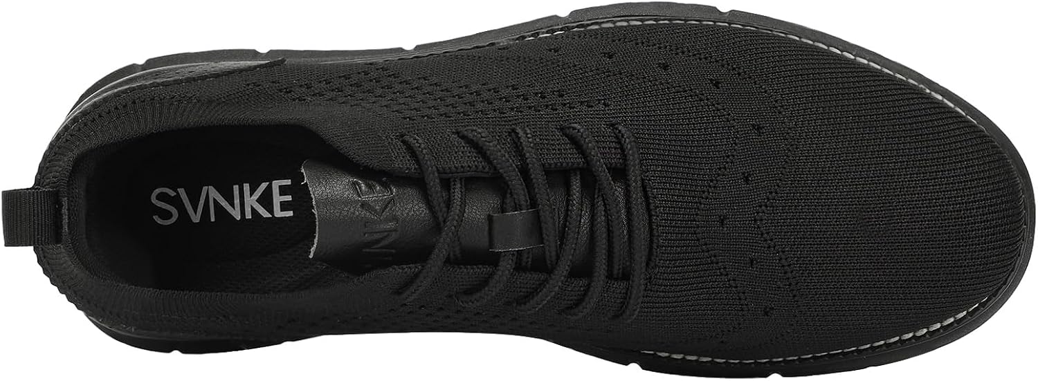 SVNKE Suit Shoes Men's Lace Up Business Oxfords Sneakers – Bild 5