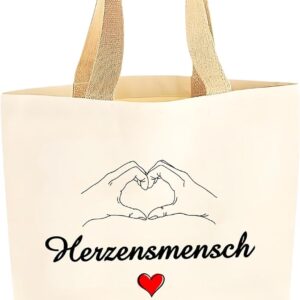 Gifts for Women, Jute Bag for Women, Gift Women’s Shopper Bag, Heart Man Gift, Tote Bag Gift for Best Friend, Thank You Gifts, Friendship Gifts, Birthday Gift