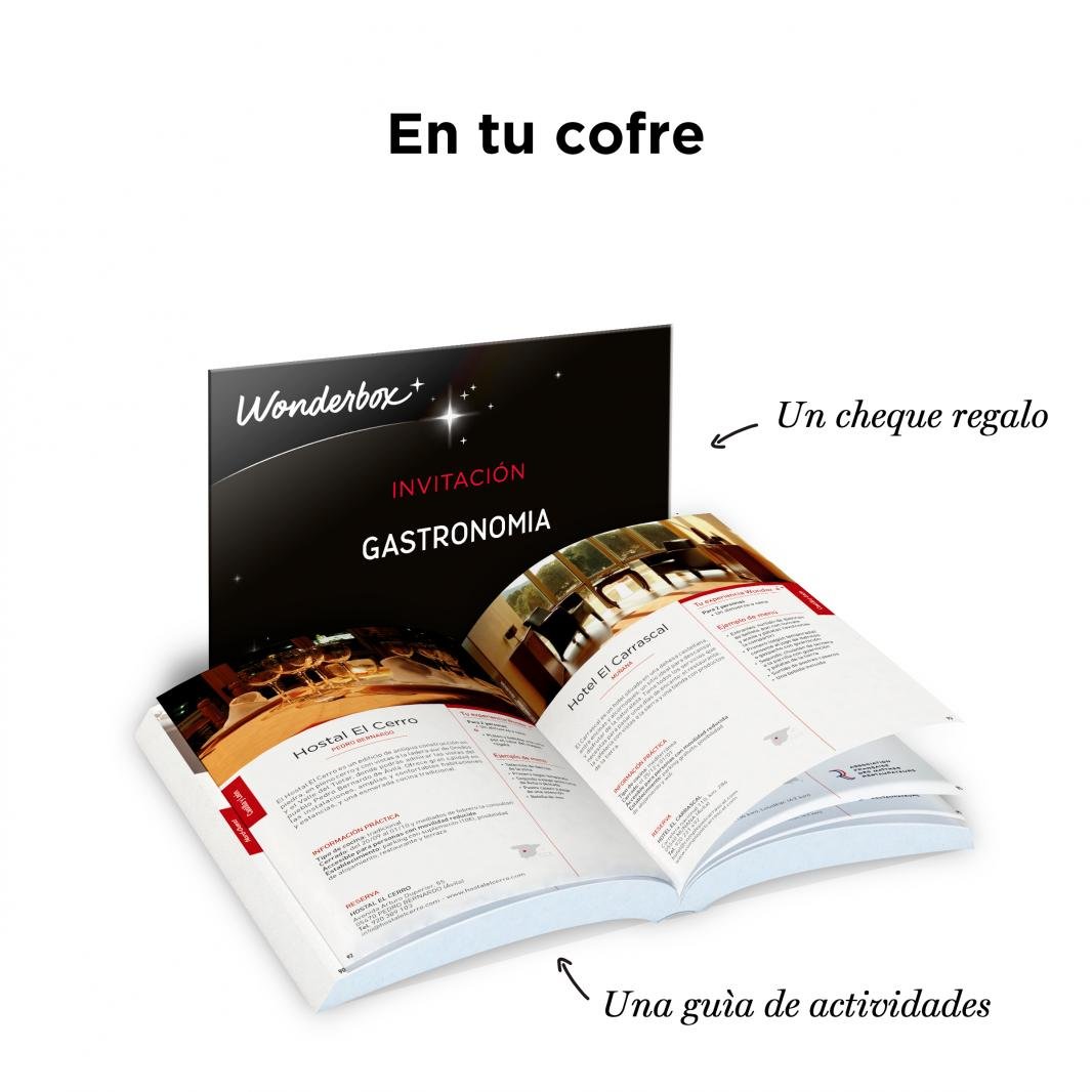 WONDERBOX Gift Box - Tapas and Wine - 615 Gastronomic Activities for Two People – Bild 3