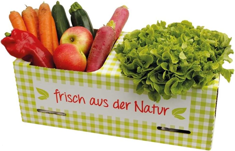 Fruit Baskets Fresh from Nature White 3-4 kg with Integrated Handle Pack of 15 – Bild 2