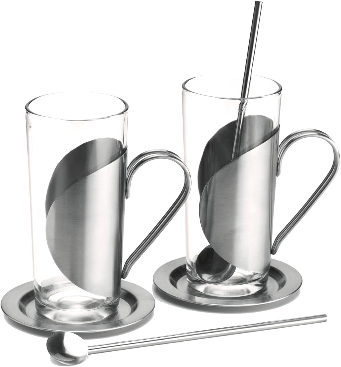 Lumumba Gift Set (12 Pieces) Including Rum, Chocolate, Glasses, Coasters, Straw Spoon for Christmas, New Year's Eve, Birthday – Bild 3