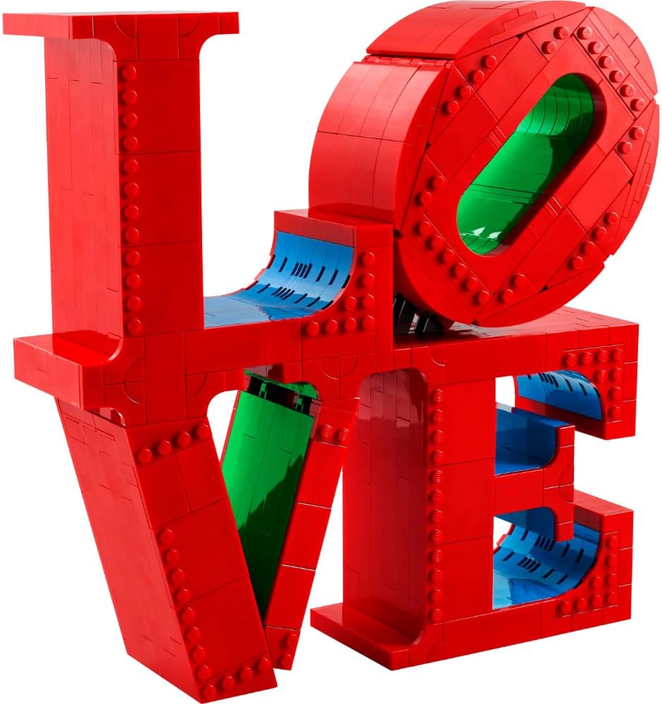 LEGO Art Love - Model Making for Adults - Decorative Art Object for Building - Creative Activity for Women and Men - Gift Idea for Couples - 31214 – Bild 9