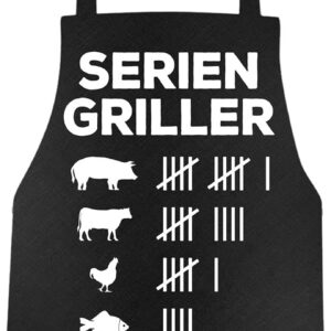 Spaß Kostet Barbecue Apron for Men SERIENGRILLER