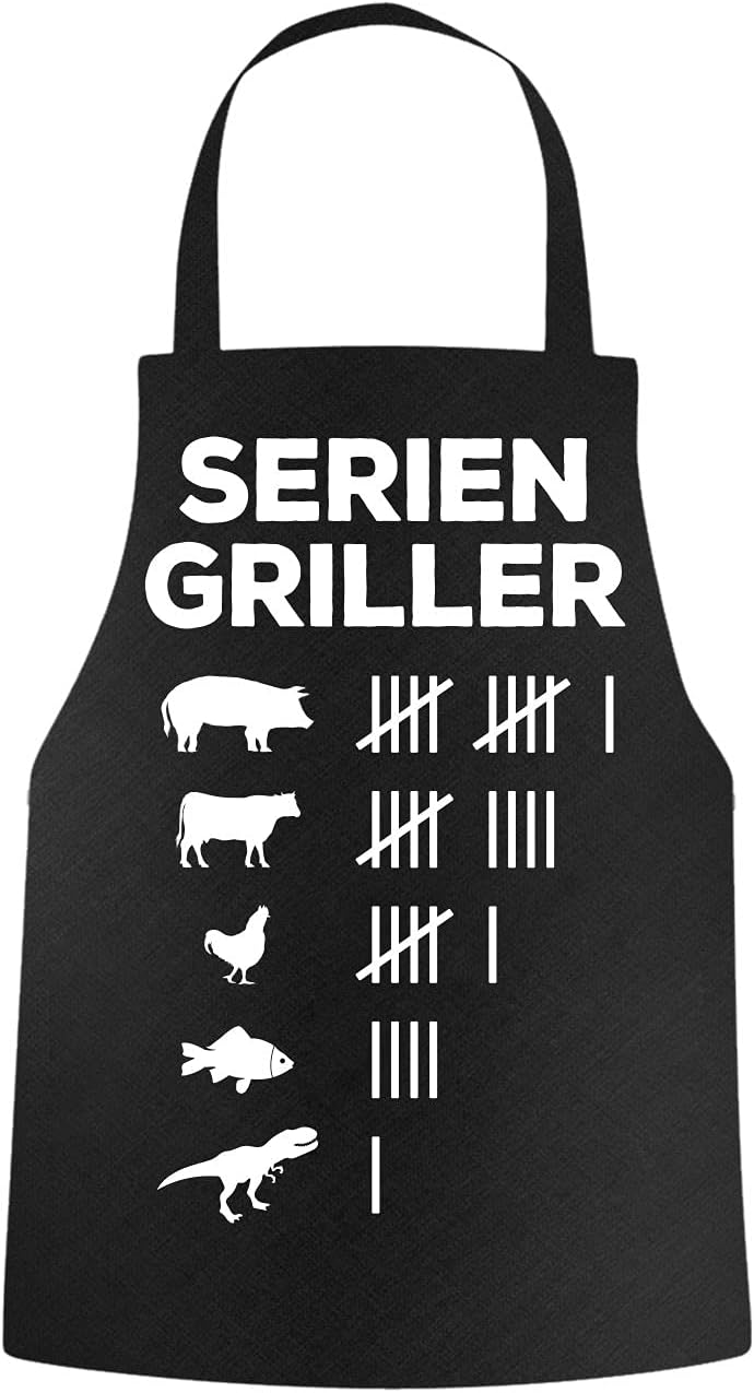 Spaß Kostet Barbecue Apron for Men SERIENGRILLER