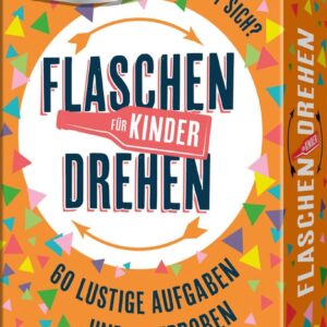 Flaschendrehen – Die Kinderedition: 60 lustige Aufgaben und Mutproben für Kinder ab 6 Jahren. | Das Original. Der Spieleklassiker. Ideal für ... Der Spieleklassiker. Geschenk zu Geburtstag