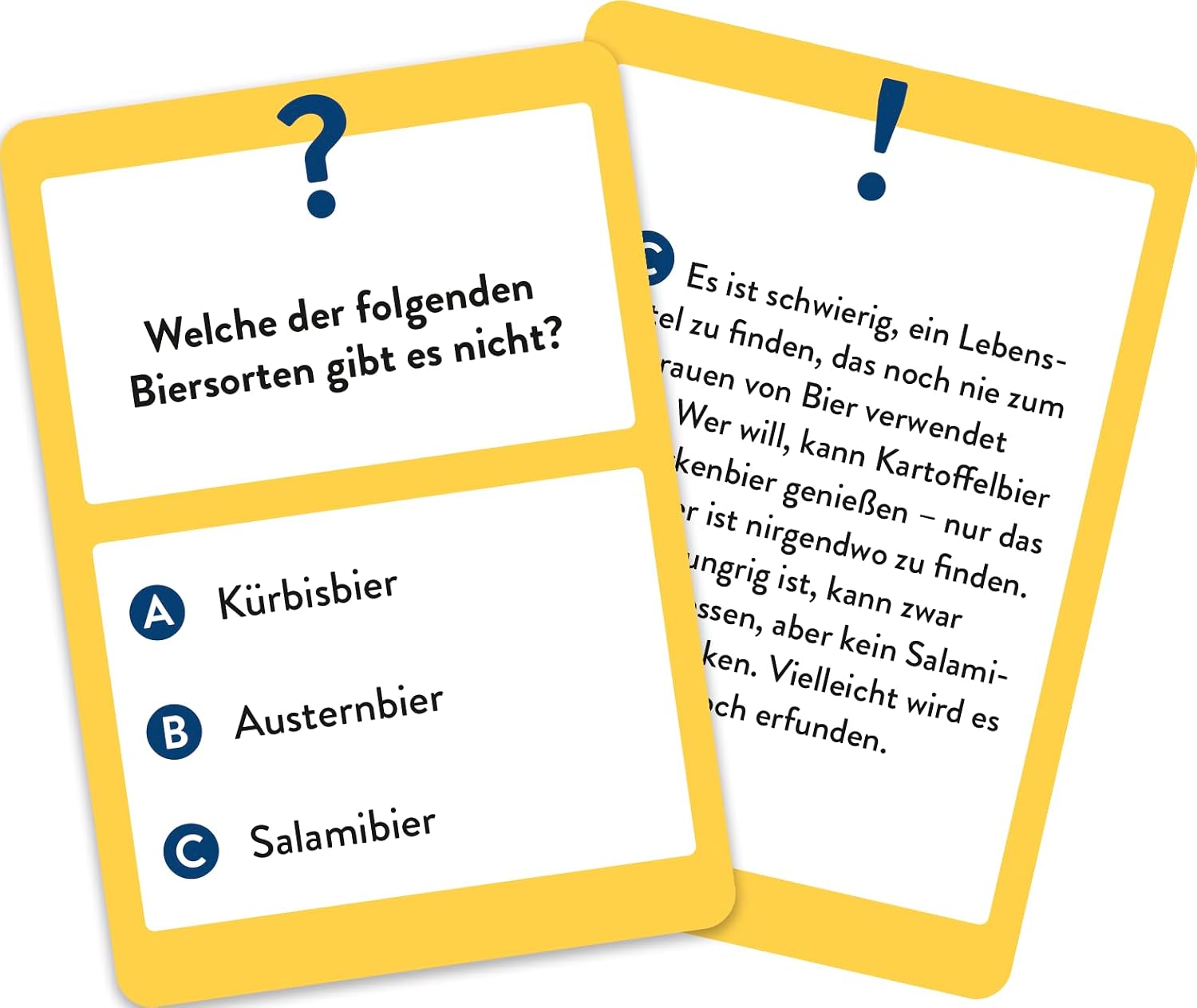 Beer knowledge quiz: 50 exciting and curious questions for beer lovers, party game and original gift for beer fans, rate quiz in playing card format – Bild 7