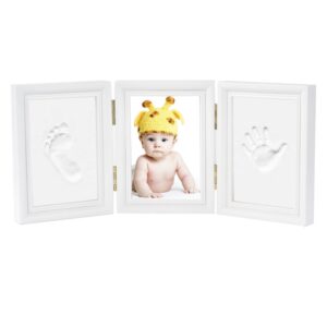 Baby Handprint and Footprint Set, Baby Footprint Set, Plaster Cast Baby Hand and Foot for Baby Shower Gift/Baby Shower, Paw Print Set Cat/Dog