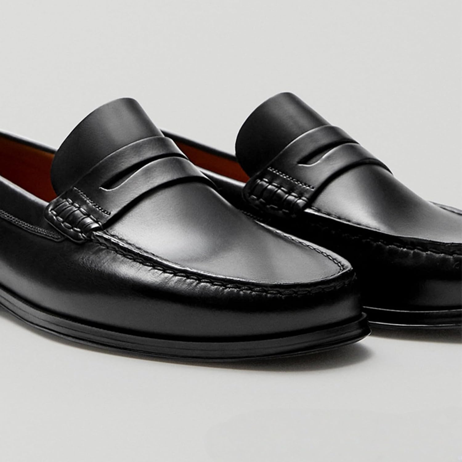 Men's Moccasins - Handmade Business Loafers Made of Genuine Leather by Hand in Spain, Comfortable Men's Shoes for Leisure and Office – Bild 2