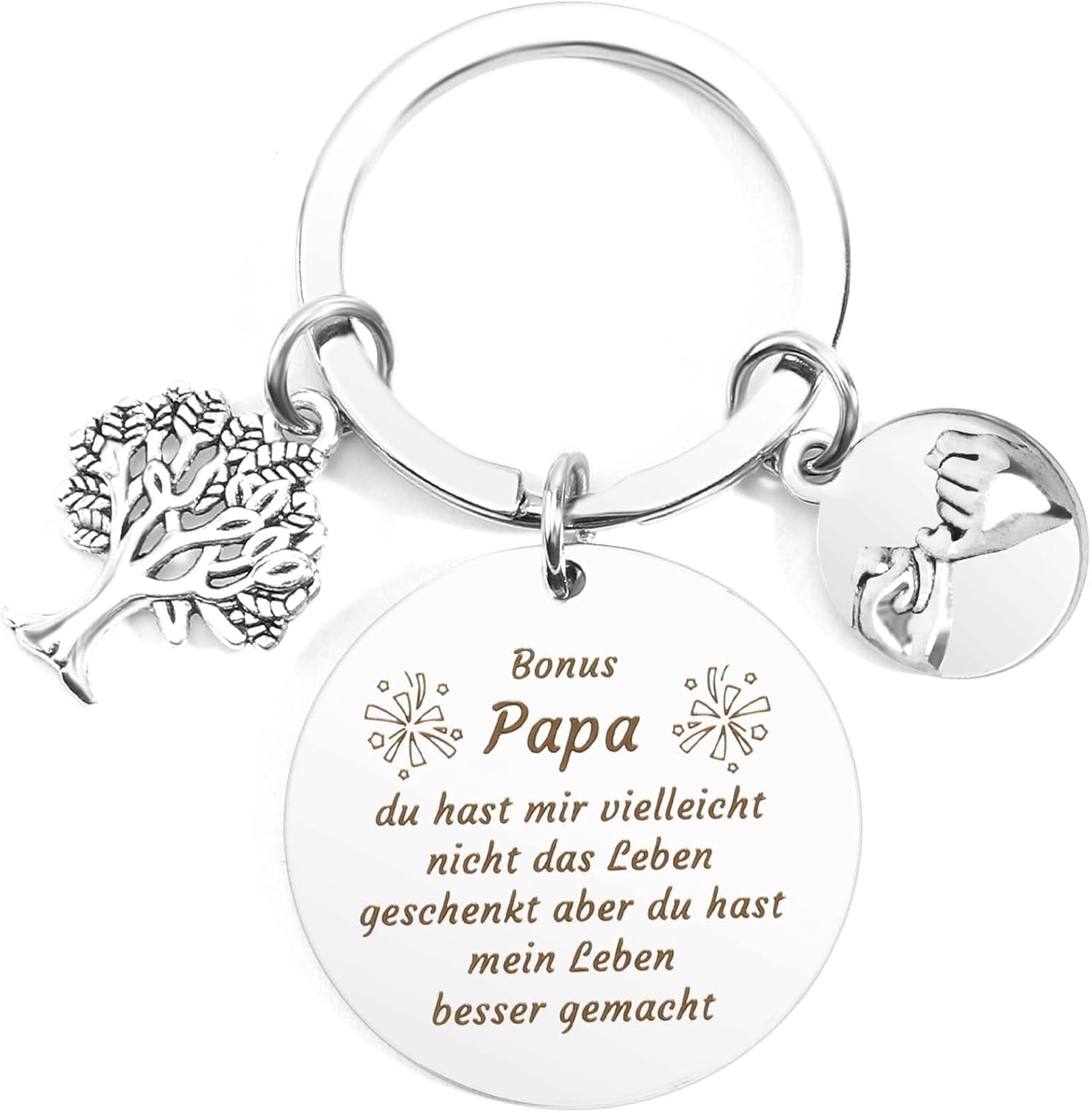 Dad Gift Father's Day Keyring Gifts Birthday Dad Gifts For Father's Day Best Dad Gifts Bonus Dad Gift Stepdad Gift Father Daughter Thank You Gift Christmas