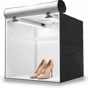Havox Photo Studio HPB Series, size 40cm / 60cm / 80cm/ - Daylight LED lighting 5500 k - 13,000 Lumen – CRI 93 – turn your commercial photographs into e-commerce