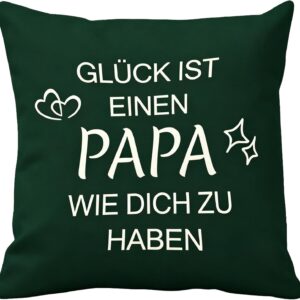 Cushion Cover 45 x 45 cm Gift for Dad Father’s Day Gift Dad Gift Gifts for Father’s Day Funny Father’s Day Gifts Birthday Gift Ideas Father Birthday Gift Idea Dark Green
