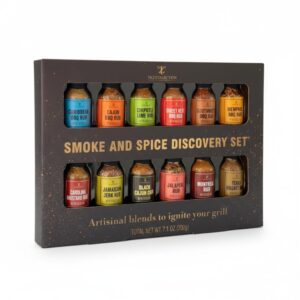 Spice Gift Set with 12 Spices – Essential Spice Collection with Spice Jars – Essential Spice Rack for Kitchen – Ideal Household Utensils for Cooking, BBQ and Everyday Use