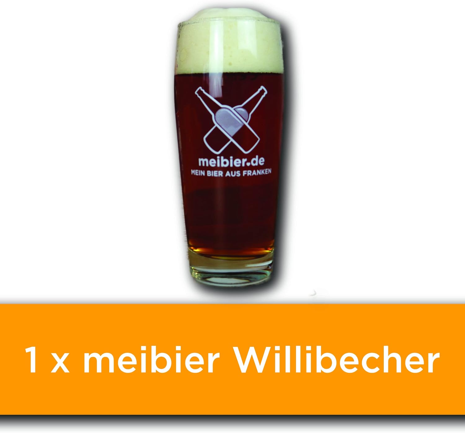 Meibier 11 Beer Box from Franconia #1 + Info Flyer, 11 x 0.5 Litre Franconian Beer + Meibier Willibecher + 3x Beer Felt, Great Beer Gift, Beer Box, Beer Pack – Bild 3