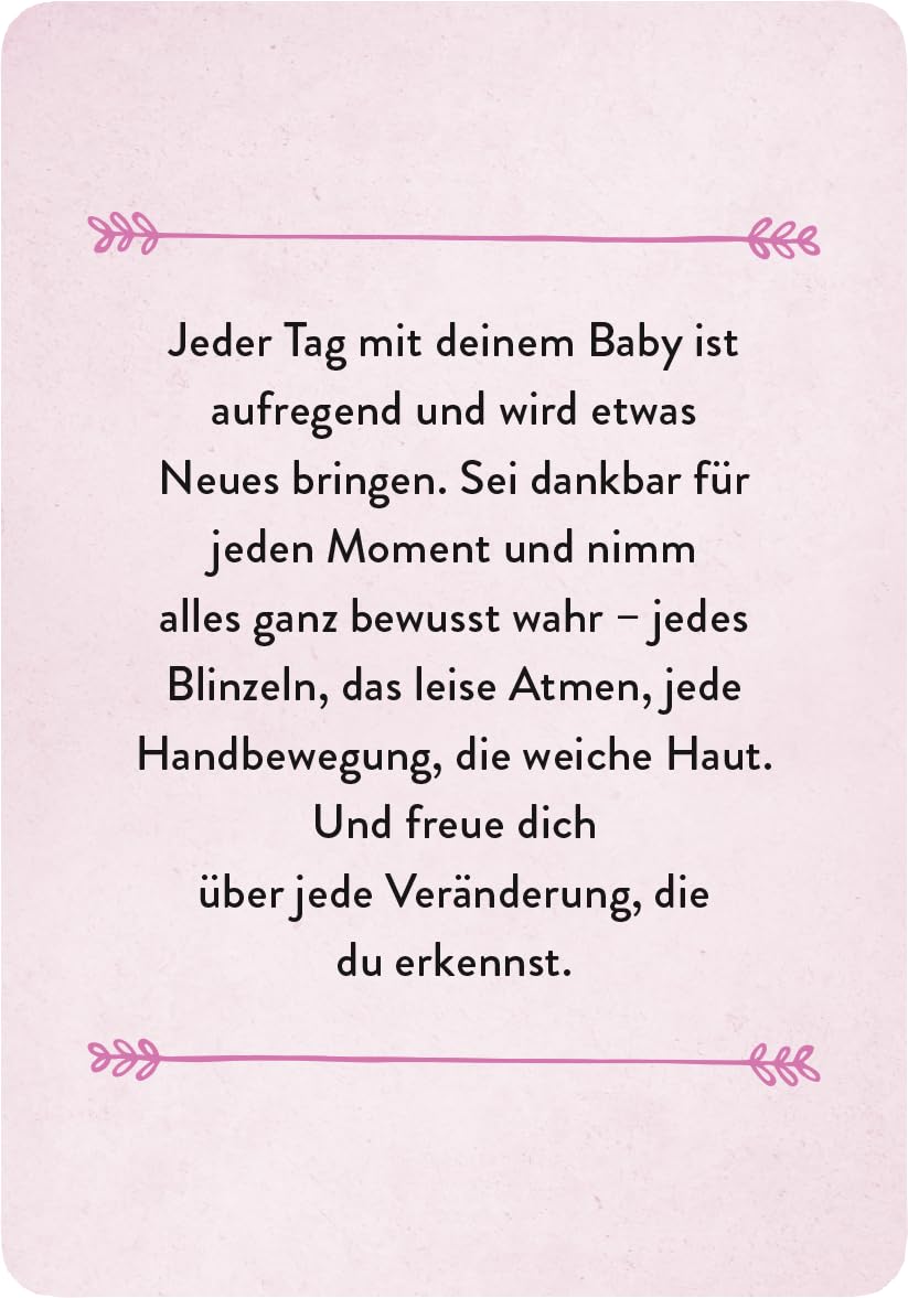 Mama in Balance: Übungen und Tipps für einen entspannten Baby-Alltag. 50 Affirmationskarten, die motivieren und Kraft schenken (Geschenke für frischgebackene Mütter) – Bild 3