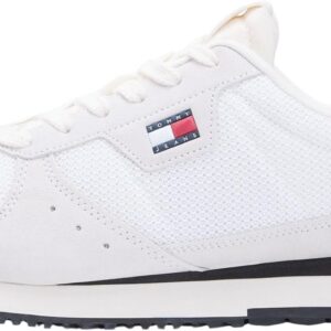 Tommy Jeans Men's TJM Eva Runner Leather Em0em01690 Low Top