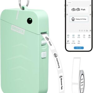 ORGSTA S001 Label Printer Self-Adhesive Label Maker Bluetooth