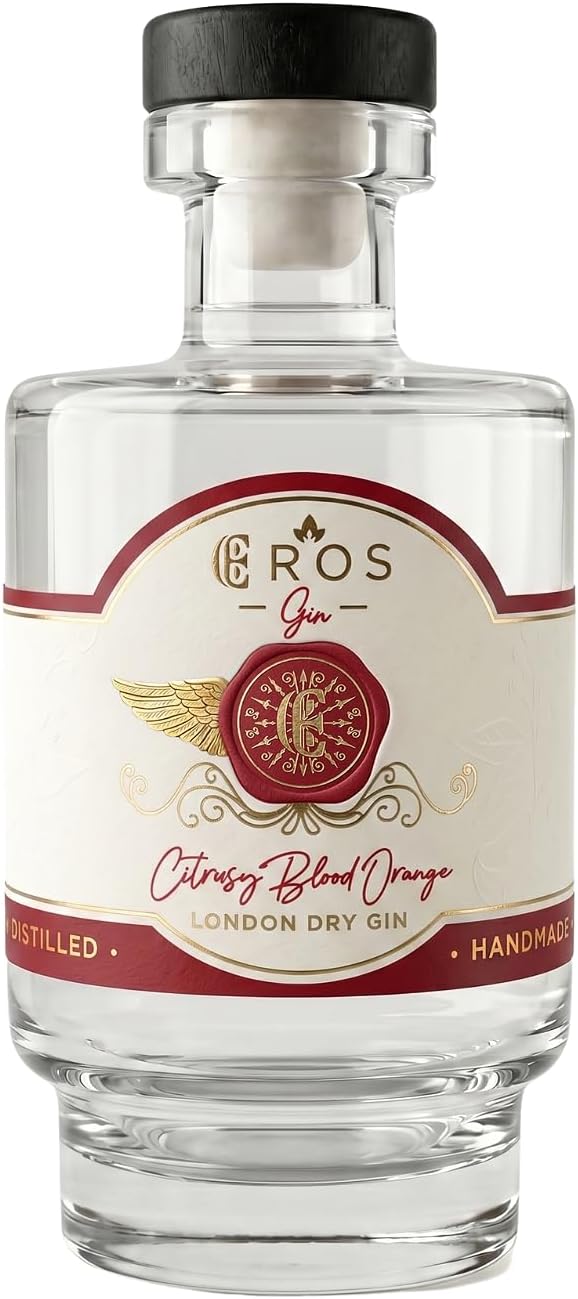 EROS Premium London Dry Gin - Fruity, Elegant Gift (45% Vol, 500 ml)