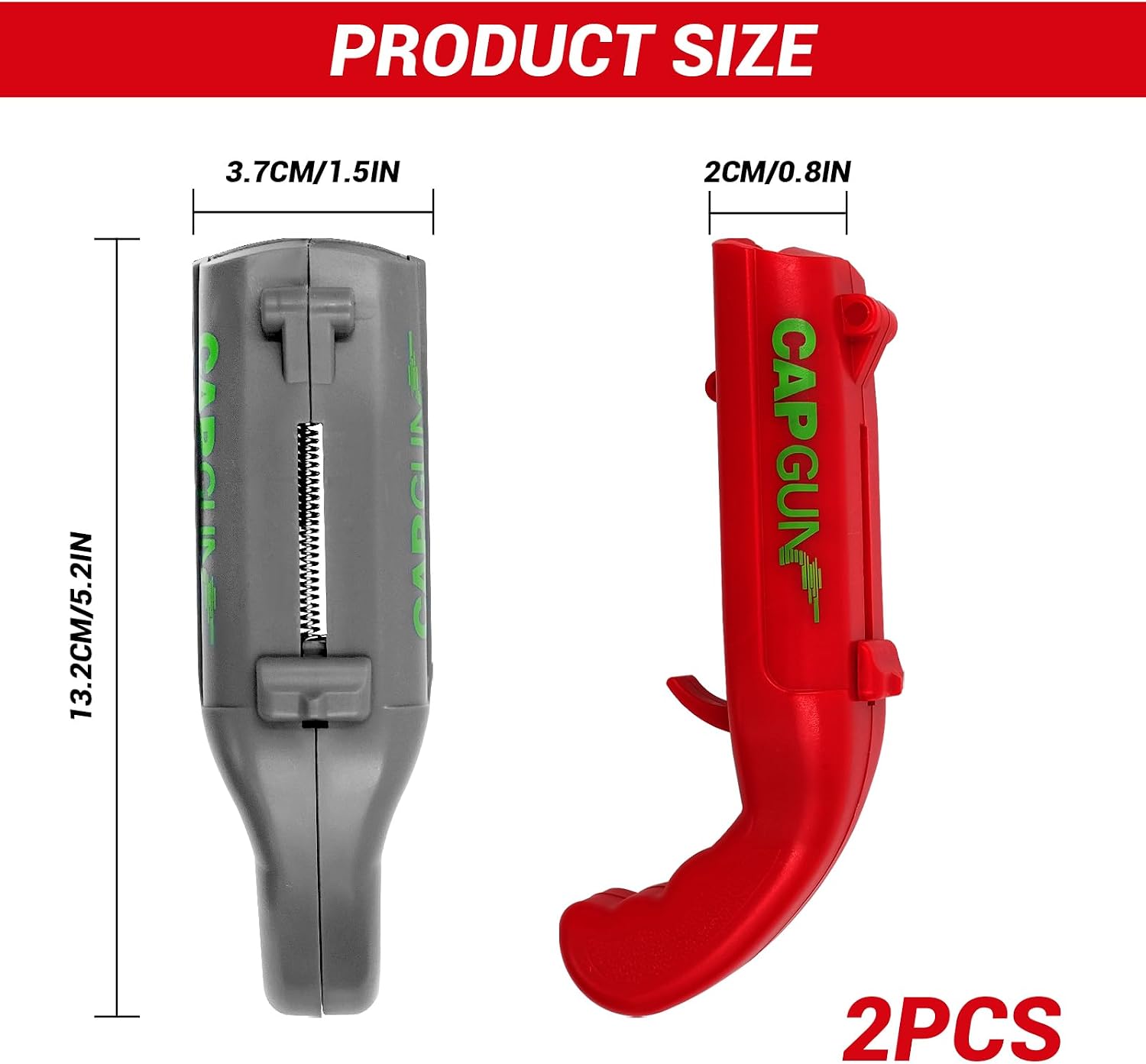 Bottle opener gun, beer gifts for men with cap launch – Bild 2