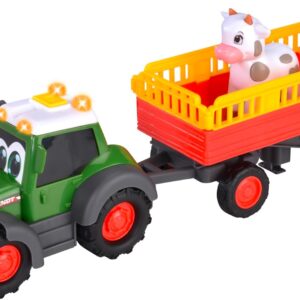 Dickie Toys ABC Fendt 204115011 Farm Tractor from 1 Year (30 cm), Toy Vehicle with Light and Sound to Promote Motor Skills for Toddlers