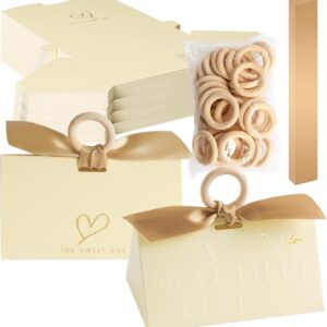 Pack of 30 Small Wedding Gift Boxes, Paper Candy Boxes