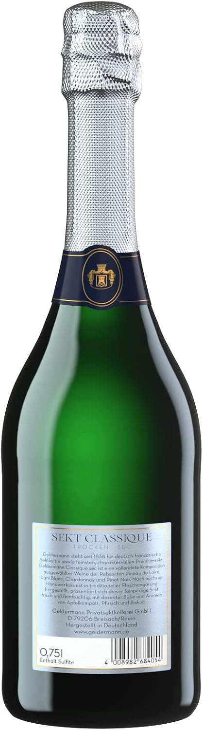Geldermann Classique Champagne in Traditional Bottle Fermentation (6 x 0.75 L) – Bild 3