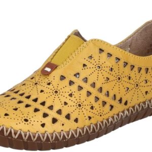 Rieker Women’s Slippers in Yellow
