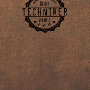 Geprüft und Bestätigt bester Techniker der Welt: Notizbuch für den Mann, der in der Technik arbeitet | Geschenkidee | Geschenke | Geschenk