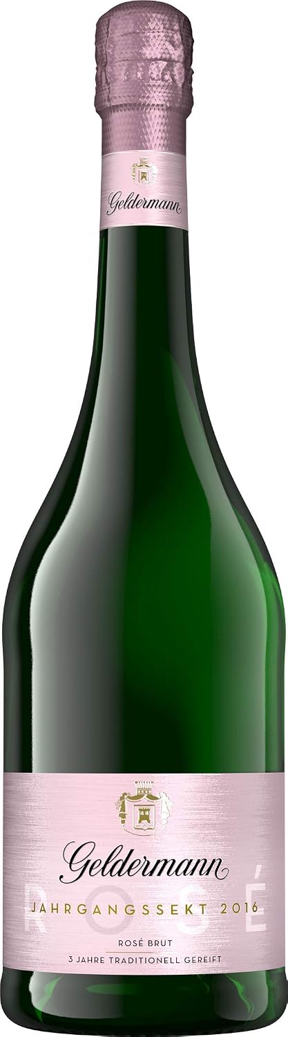 Geldermann Champagne Rosé - Vintage (1 x 0.75L) - A Vintage Champagne of the Extra Class - Aged for 3 Years in Traditional Bottle Fermentation