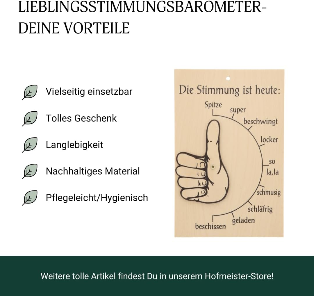 HOFMEISTER® Mood Barometer – Bild 5