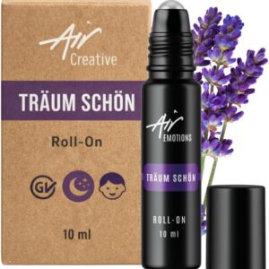 Melatonin Children's Alternative - Natural Sleep Aid without Synthetic Hormones - Dream Beautiful Roll-On with Lavender Oil & Mandarin Oil - 100% Natural Pure, 10 ml
