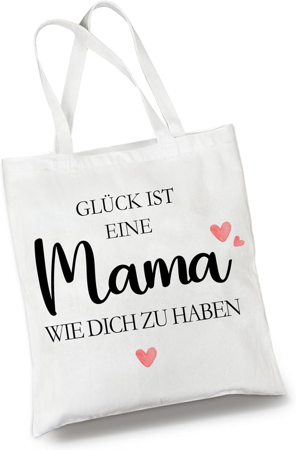 BOYATONG Geschenke für Mama/Oma, Baumwolltasche Mama/Oma Geschenk Geburtstagsgeschenk Weihnachten Geschenk, Eine Stofftasche für Mama/Oma, um Mama/Oma Liebe zu Zeigen
