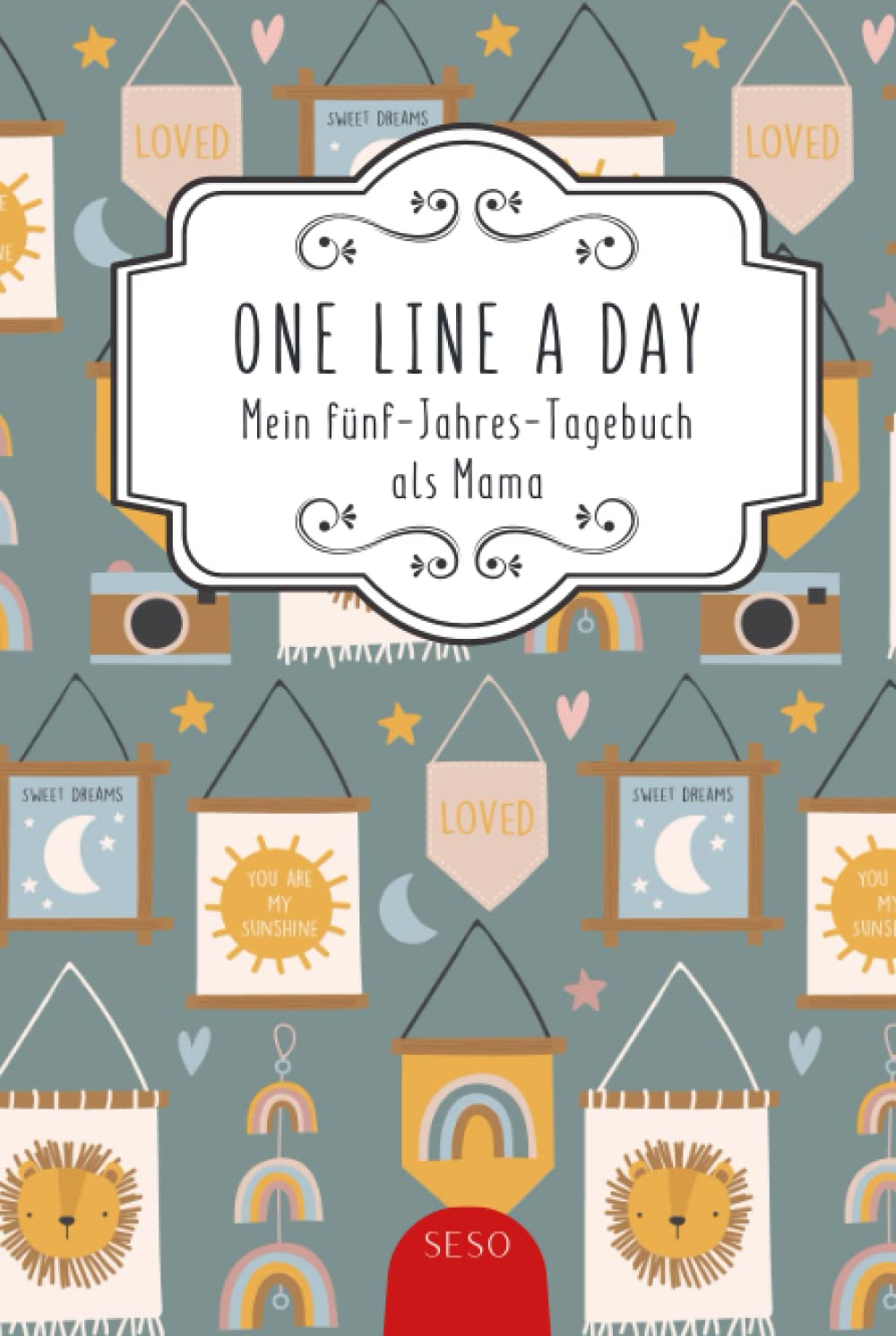 One Line A Day - Mein 5 Jahres Tagebuch als Mama: Eine Zeile pro Tag a5 I Originelle Geschenkidee zur Geburt für Mütter I Viel Platz zum Festhalten von schönen Baby und Kinder Erinnerungen