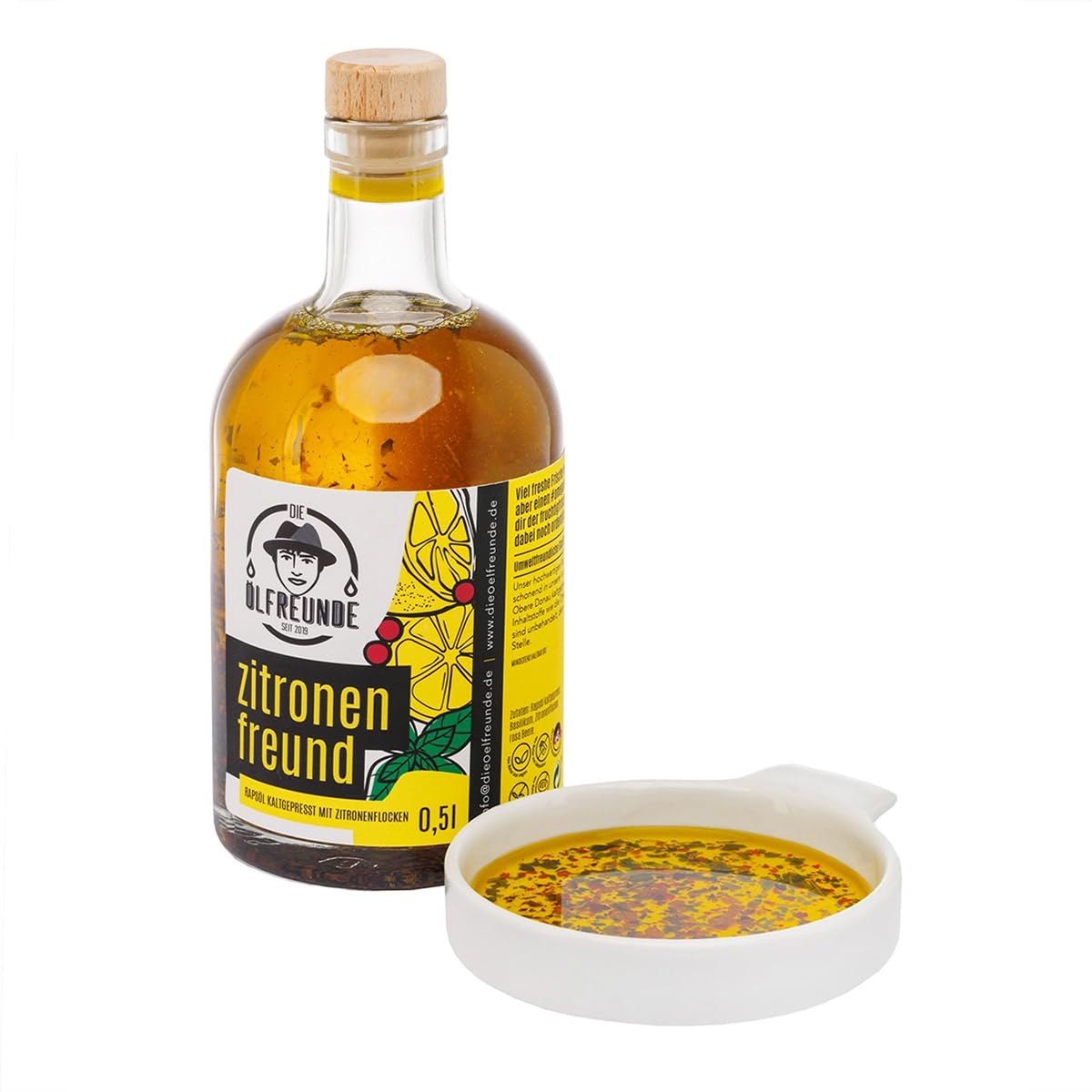DIE ÖLFREUNDE "Summer Swing Set" Economy Set | 4 Spice Oils Native Cold Pressed | High-Quality Oils with Omega 3 & 6 Fatty Acids | Gift for Men, Women, Foodie for the Kitchen – Bild 6