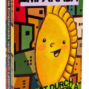 The Little Empanada Travels Through Latin America – Spanish Card Game for Spanish Practice for Beginners & Advanced Users – Educational Game for Vocabulary & Communication