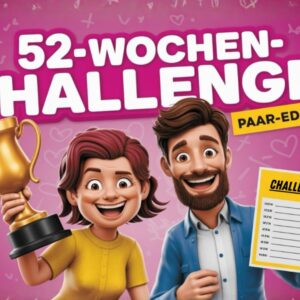 52 Wochen Paar-Challenges – Das Duellbuch für Paare mit Aufgaben für Nähe, Spaß & Abenteuer | Das perfekte Geschenk zum Valentinstag & Jahrestag