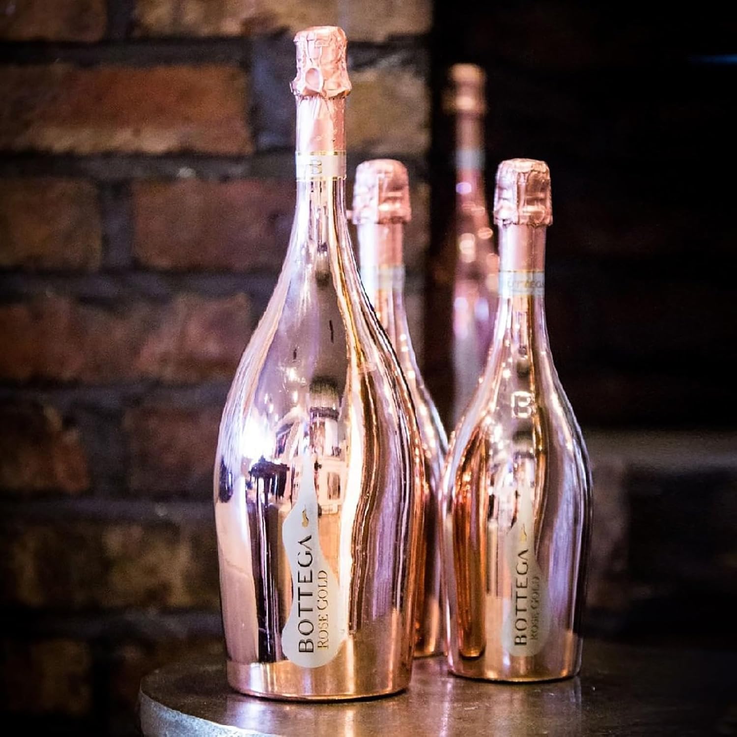 Bottega Rose Gold Pinot Nero Spumante Brut Rosé Sparkling Wine 750 ml – Bild 3