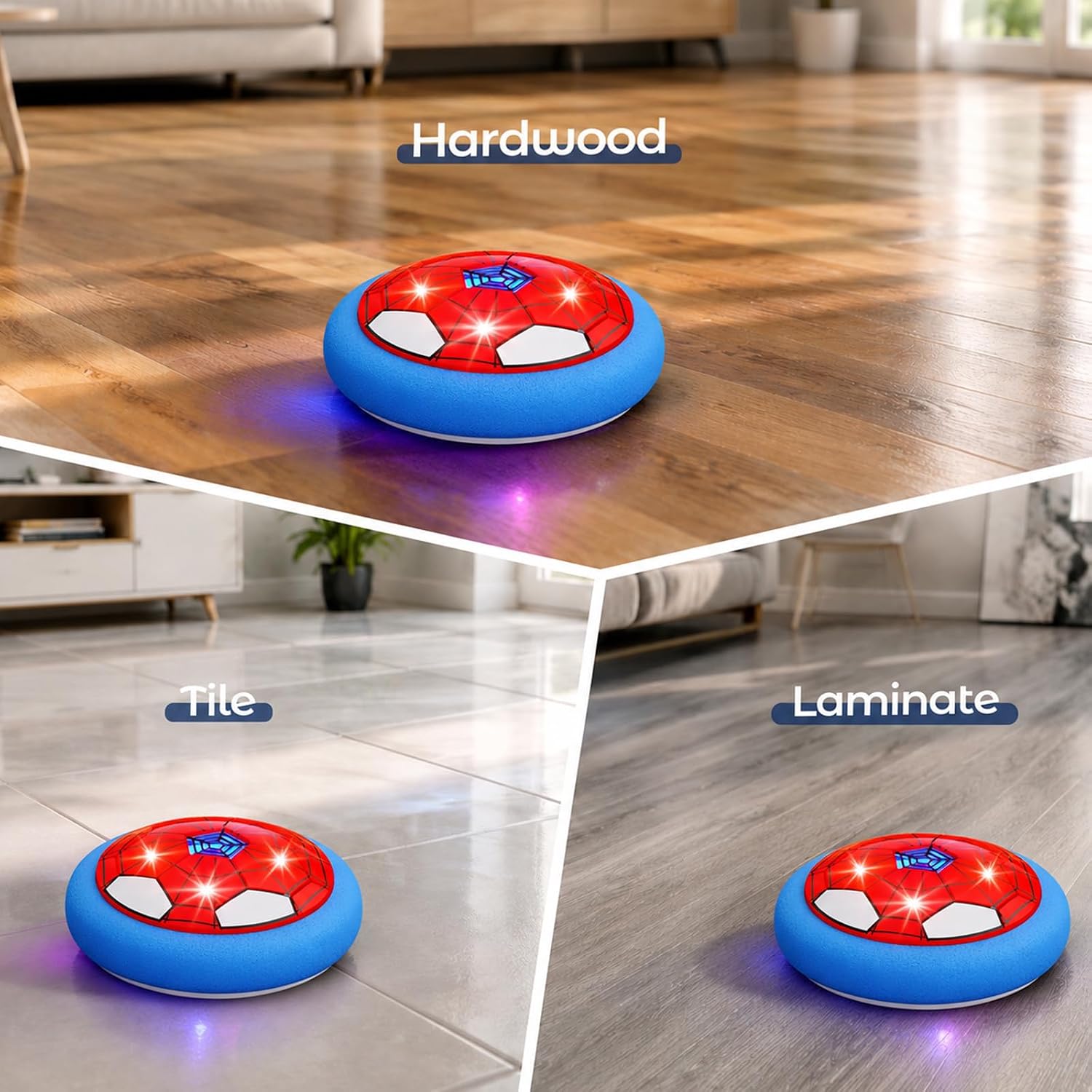 Hot Bee Hover Football Indoor Air Power Football Boys Gifts – Bild 4