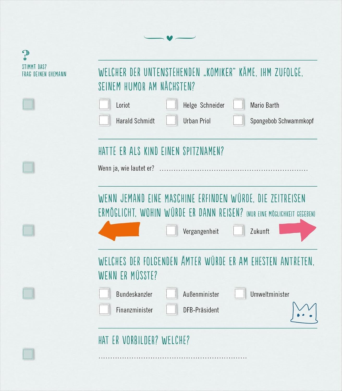 Das ultimative Ehequiz: Wie gut kennt ihr euch wirklich? | 111 originelle Quizfragen für Ehepaare – Bild 3