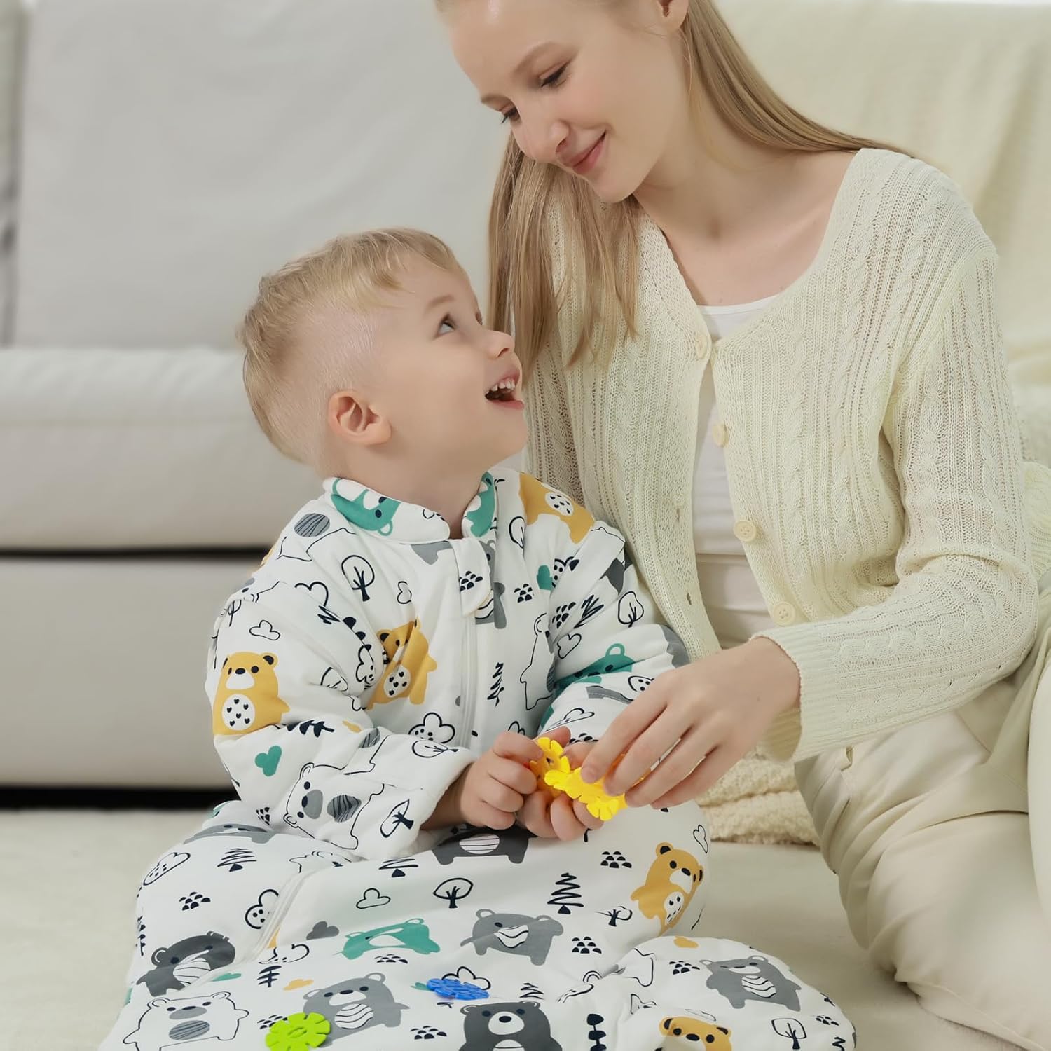 Baby Sleeping Bag 3.5 Tog Winter Long Sleeve from Birth to 4 Years – Bild 8
