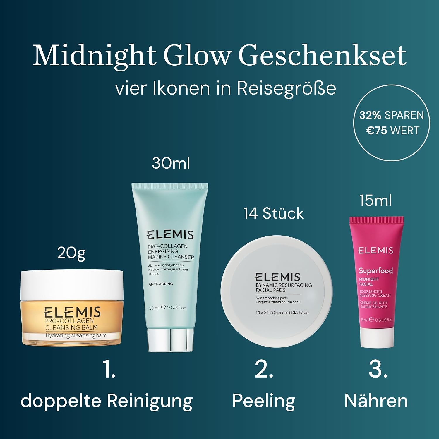 ELEMIS Midnight Glow Gift Set for Women – Bild 2